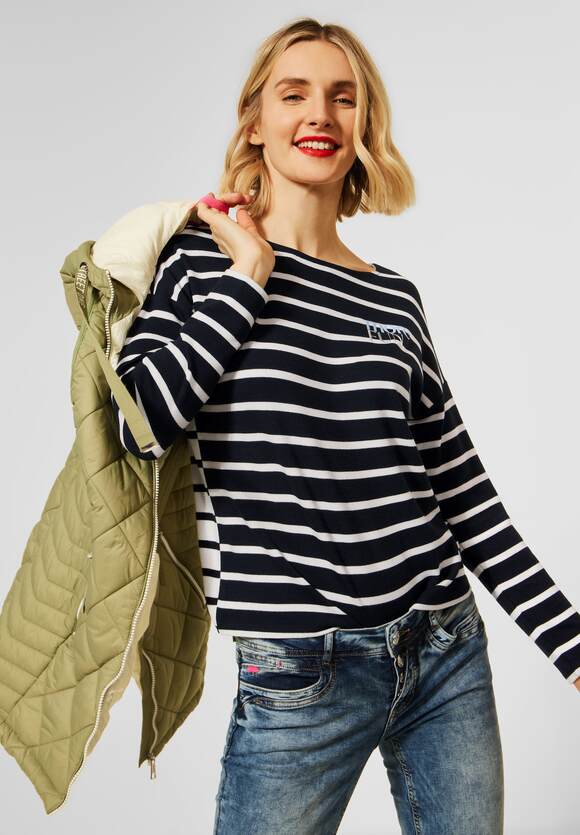 Striped Shirt - Dark Vintage Blue