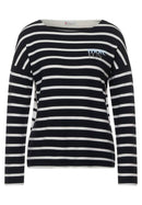 Striped Shirt - Dark Vintage Blue