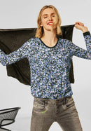 Printed Shirt - Dark Vintage Blue