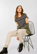 Print Patch Shirt - Bassy Olive