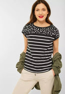 Print Patch Shirt - Bassy Olive