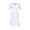 Button Planket Nightdress - Sky