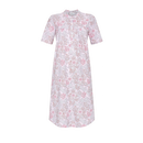 Button Planket Nightdress - Rosa