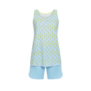 Sleeveless Shorty - Lagoon