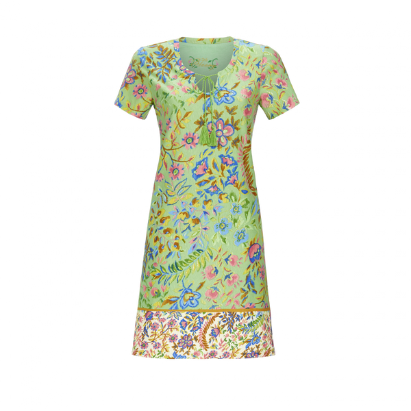 Border Dress - Grass