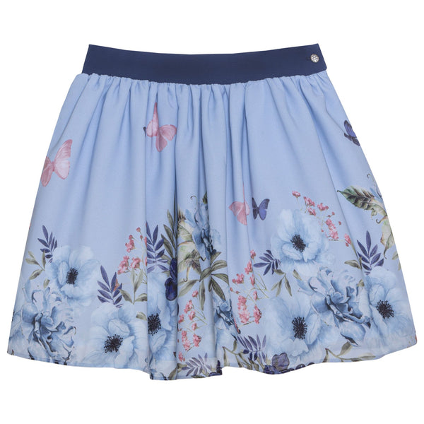 Skirt - Blue Butterfly