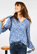 Aop Blouse - Vanilla White