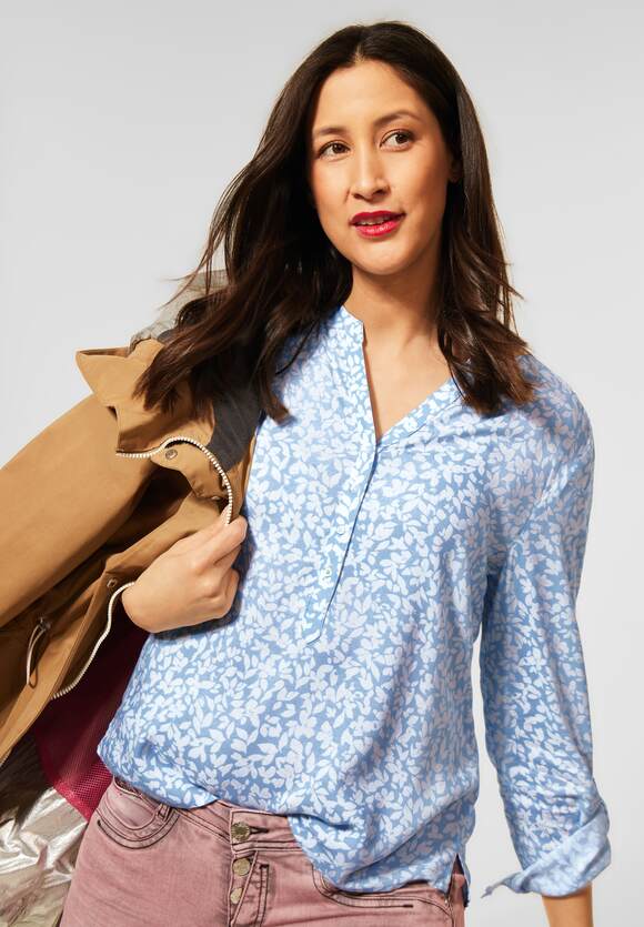 Bamika Aop Blouse - Lucent Blue