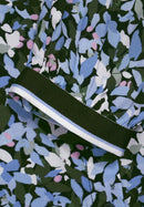 Floral Print Shirt - Dark Vintage Blue