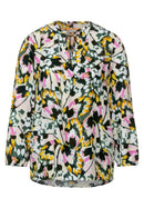 Printed Tunic Blouse - Fern Green