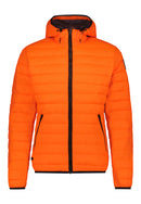 Nautilus Hooded Jacket - Shocking Orange