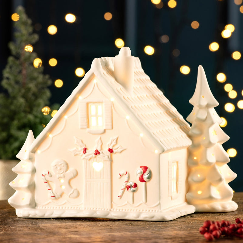 Gingerbread House Luminaire