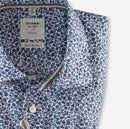 Smart Business Body Fit Shirt - Blue