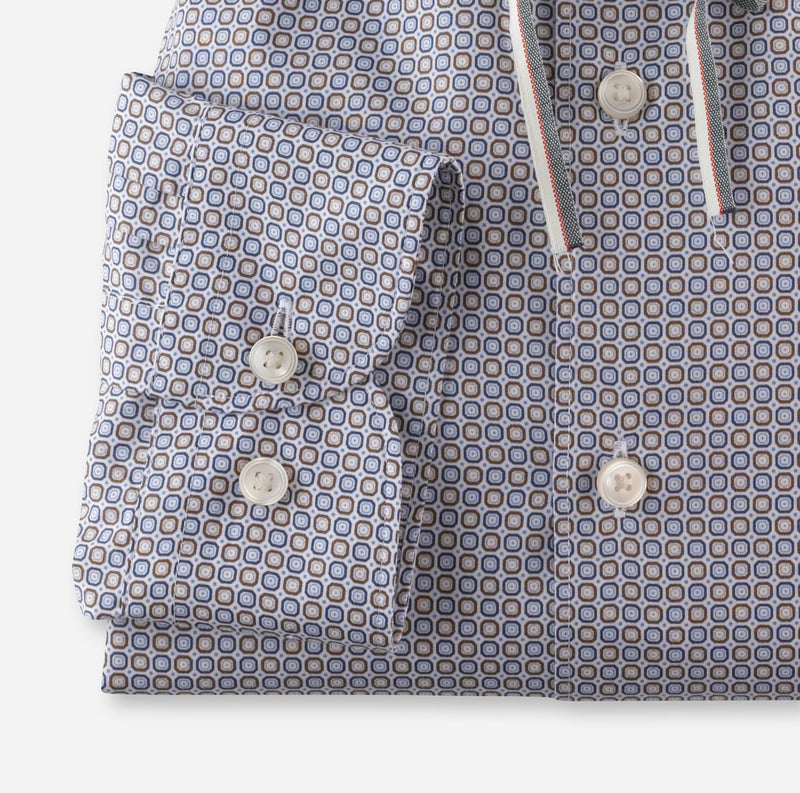 Smart Business Body Fit Shirt - Caramel