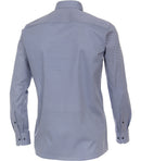 Long Sleeve Modern Fit Print Shirt - Light Blue