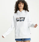 Graphic Sport Hoodie - White