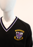 Cotton Acrylic Jumper - Black