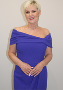 Calf Length Dress - Spectrum Indigo