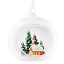 Church Scene Hanging Bauble
