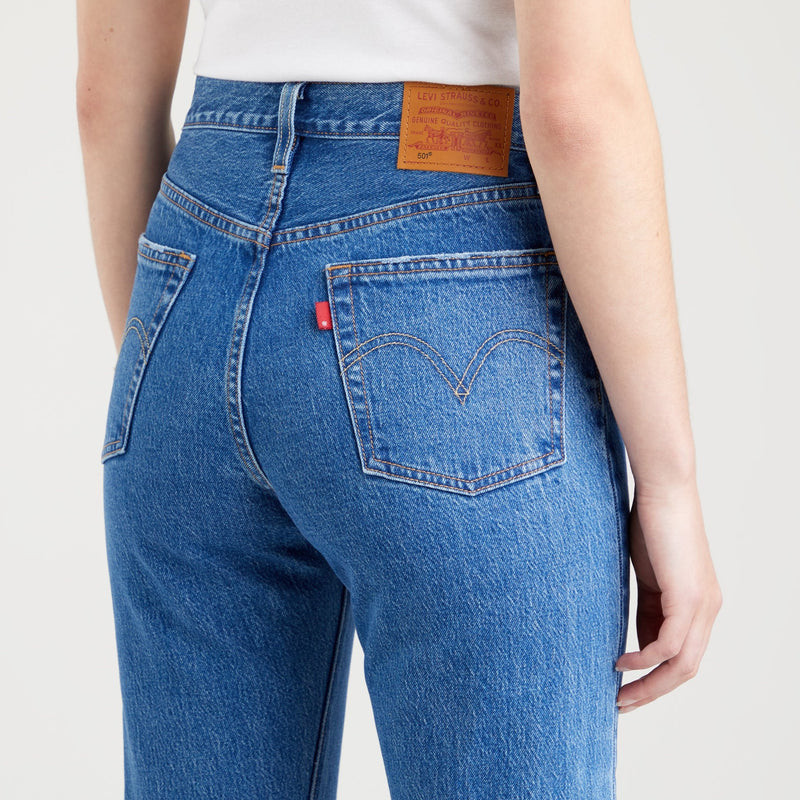 Ladies 501 Crop Jean - Jazz Pop