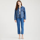 Ladies 501 Crop Jean - Jazz Pop