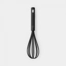 Black Line Whisk Large Non-Stick Black