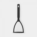 Black Line Potato Masher Non-Stick Black