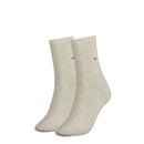 2 Pack Socks - Light Beige