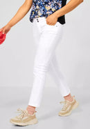 Yulius Double Button Trouser - White