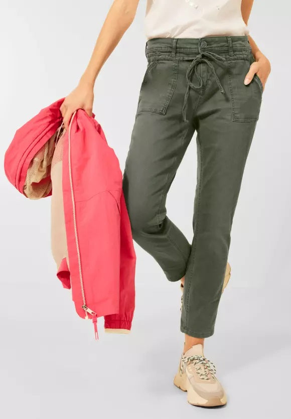 Bonny Trouser - Light Bassy Olive