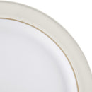 Natural Canvas Dinner Plate
