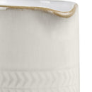 Natural Canvas Textured Small Jug