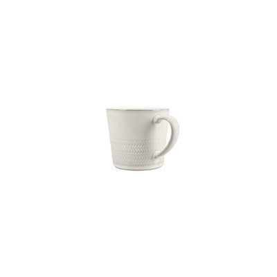 Natural Canvas Textured Large Mug