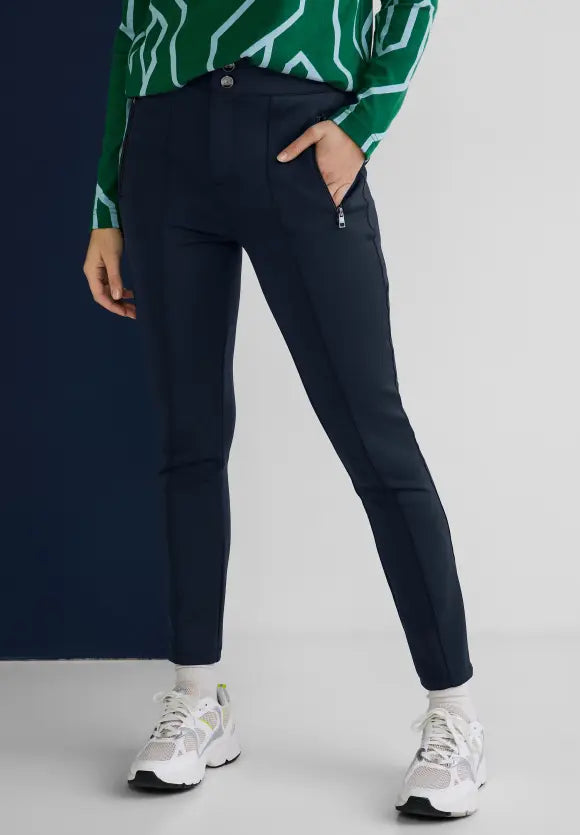 York Scuba Solid Trouser - Deep Blue