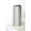 30L Touch Bin Brilliant Steel