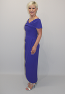 Calf Length Dress - Spectrum Indigo