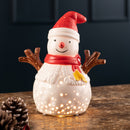 Festive Snowman Luminaire