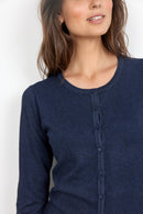 Dollie 446 Cardigan - Navy