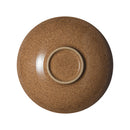 Studio Craft Chestnut Medium Ridged Bowl