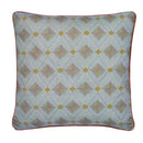 Emeline/Kalina Cushion - Grey & Gold