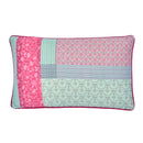 Eloise/Ashley Cushion - Raspberry & Teal