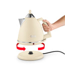 Argento Flora 1.7L Kettle - Beige