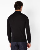 Turtle Neck Knitwear - Black