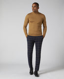 Turtle Neck Knitwear - Tan
