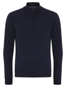 Half Zip Sweater - Navy1