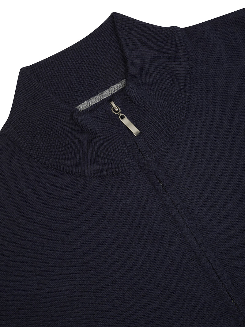 Half Zip Sweater - Navy1