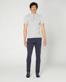 Knit Polo T-shirt - Light Grey