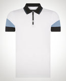 Short Sleeve Polo - White