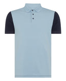 Short Sleeve Polo - Sky Blue