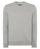 Crew Neck Sweatshirt - Light Grey